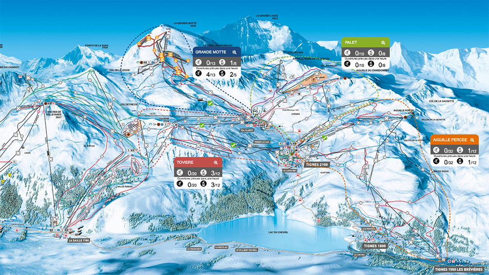 Le Mag vacances - Webcam Tignes