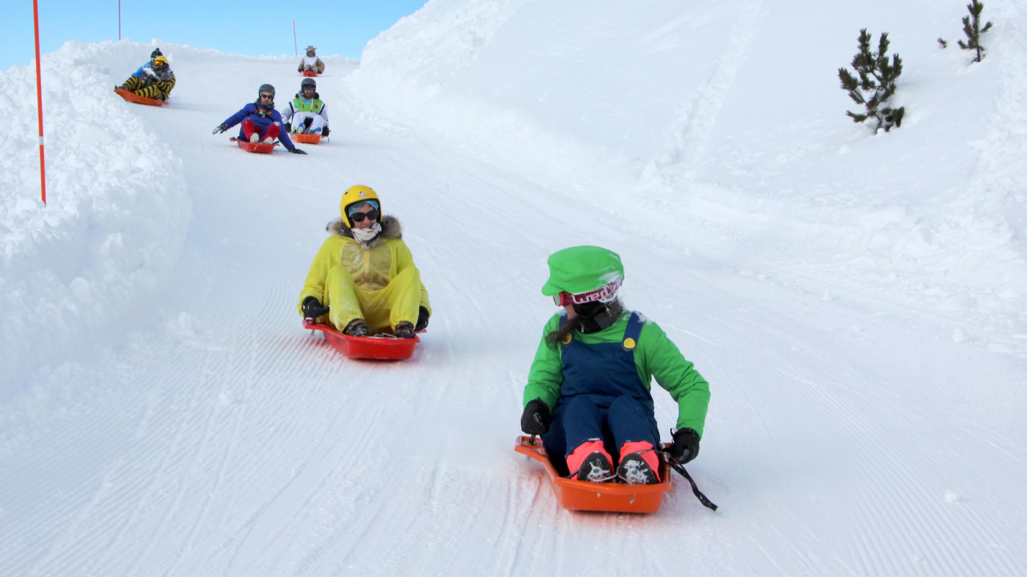 Luge les menuires