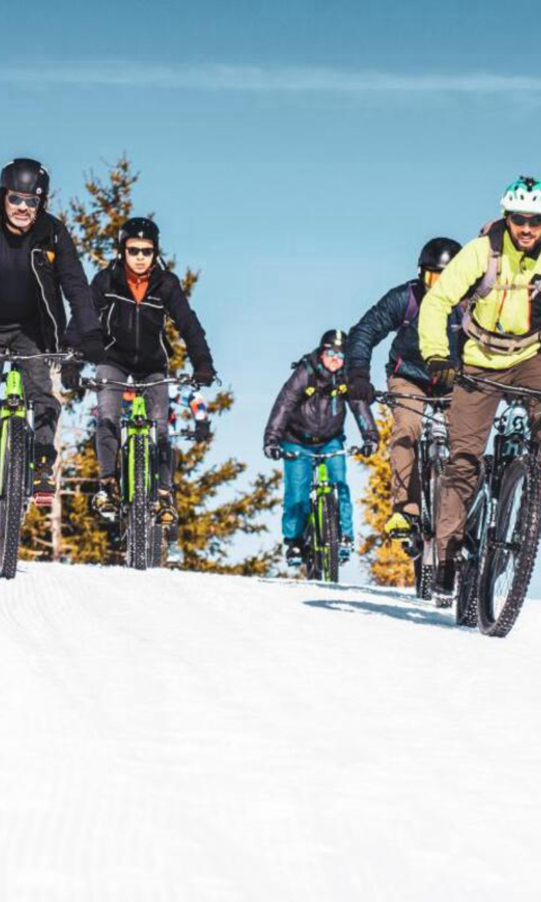 Le Mag vacances - Aventure Electrobike : Le VTT givré!