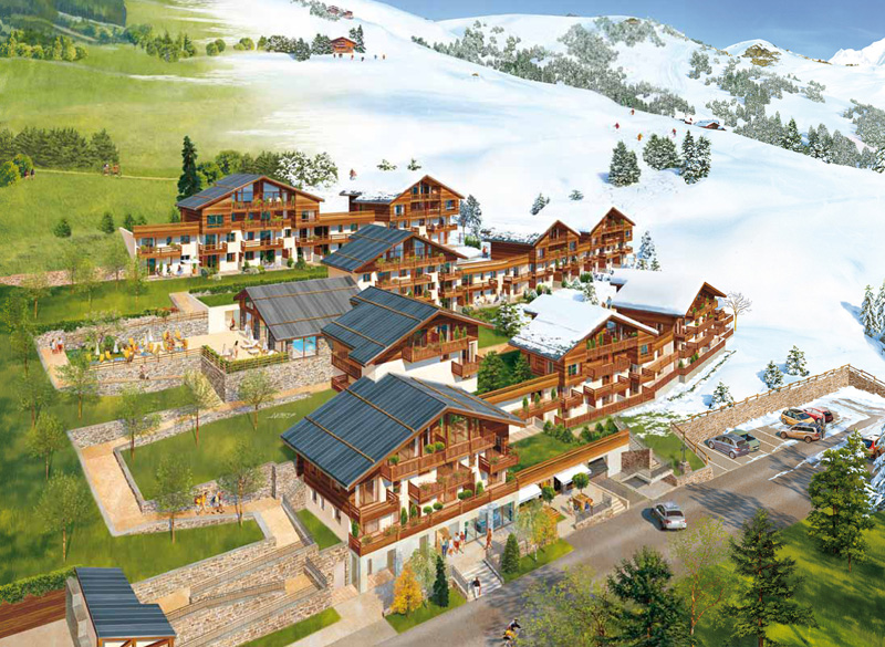 Résidence Les Chalets de Céline Rhône-Alpes - Les Saisies visuel 1/10