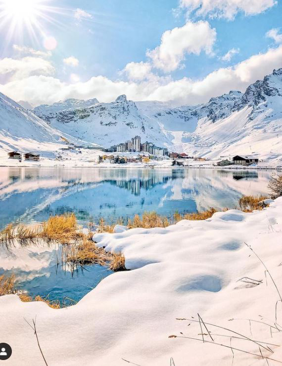 Paysages enneigés féériques