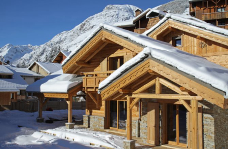Top des chalets à la montagne