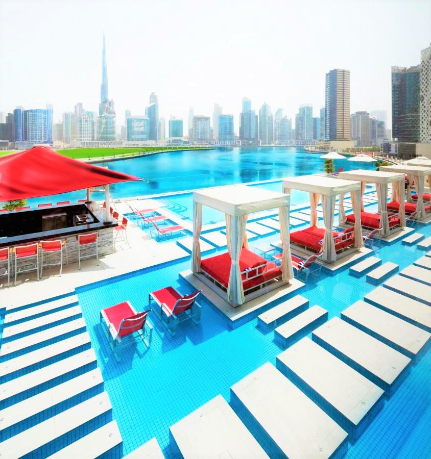 Dubaï - Canal Central Hotel ***** 274€ / nuit pour 2 pers, Chb supérieure - plage privée | 936